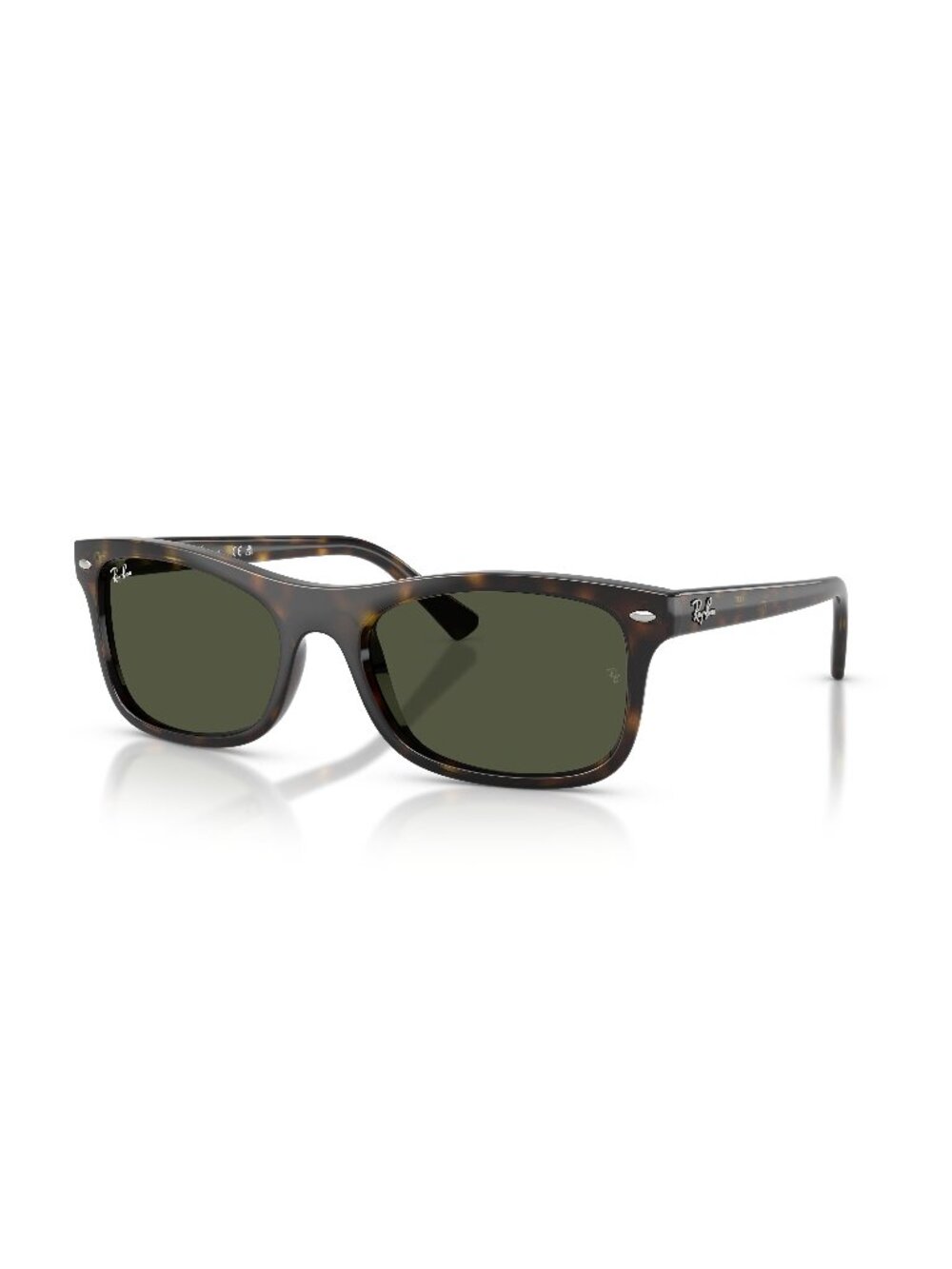 New Ray-Ban Unisex Sunglasses Havana Green Lens Acetate Frame Ray Ban RB2226 710